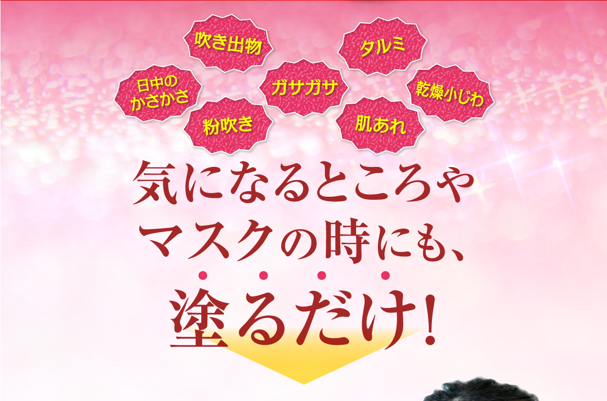 お顔・かわだのカサツキ撲滅キャンペーン