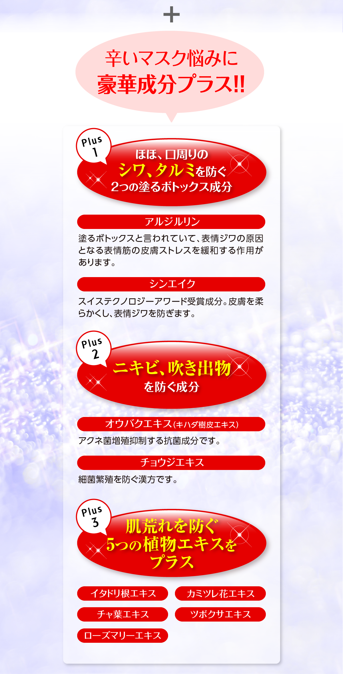 お顔・かわだのカサツキ撲滅キャンペーン