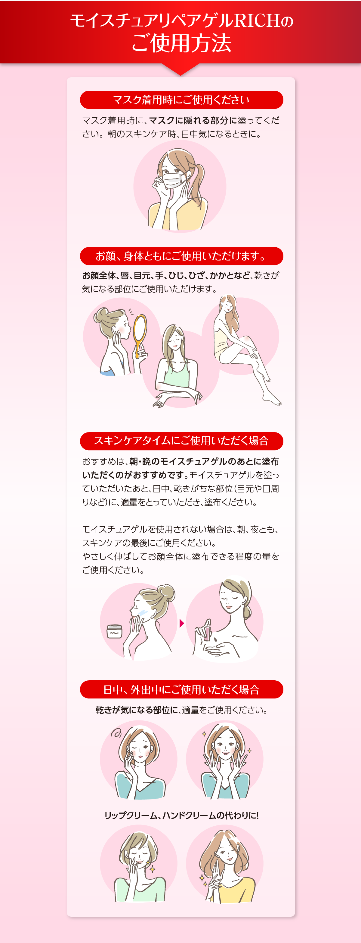 お顔・からだのカサツキ撲滅キャンペーン