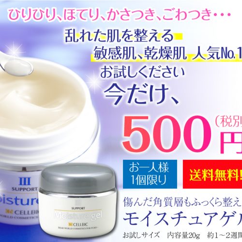 モイスチュアゲル　お試し